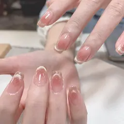 【Hand☆オフなし】45％🈹　チークマグネットフレンチネイル　¥4280