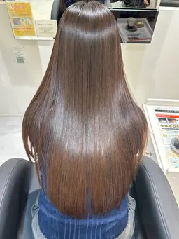 《お悩み解決サラつや髪へ》👩🏼✨💕髪質改善ストレート➕話題沸騰シープスTR➕浸透スチーム➕毛先カット
