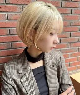 🩷かわいい🩷似合わせ骨格矯正ショートカット✨➕🫧艶トリートメント🫧