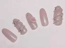 【カラー300種類以上🎀】オフありハンド チップ長さだし ワンカラー🍓⏦゚⭑