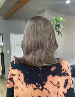 ケアカラー+ヘッドスパ