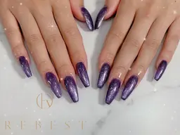 12/3~19限定☆長さ出し10本+ラメワンカラー