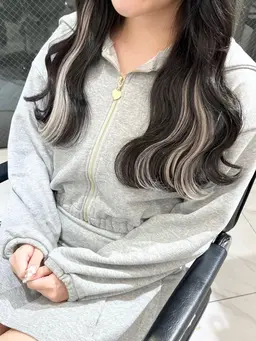 【💘ミニモ限定💘】ワンカラー+ポイントエクステ10本🪄高保湿2stepトリートメント付💭¥13090