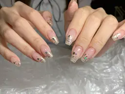 （ラメ/カラーグラデーション）🧚‍♀️丁寧な甘皮ケア付き（ソフトオフ込み）