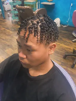 針金パーマ(ソフトドレット・コイルドレット・ツイストスパイラル)