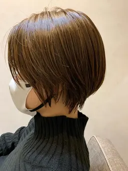 学生さんカット✂️最高級カラー🌈#ウルフ#エギョモリ#ヨシンモリ