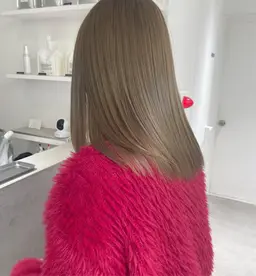 ブリーチ無しダブルカラー🌈＋ito.髪質改善トリートメント⭐️