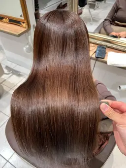 カット➕ブリーチ縮毛矯正