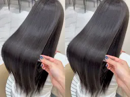 【縮毛矯正はかけたくない！けど髪の毛綺麗にしたい方✨🩵】カシミヤ髪質改善トリートメント✨️