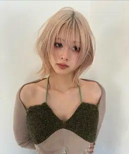 《3月限定》🎀ブリーチあり透明感ベージュカラー+カット+髪質改善トリートメント🎀