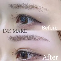 【インクメイク】眉アート　１回施術