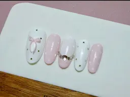 チップ長さ出し＋デザイン