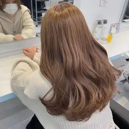 💖【minimo限定】💖大人気ブリーチなしダブルカラー&髪質改善トリートメント&炭酸スパ🫧グレージュ//ベージュ