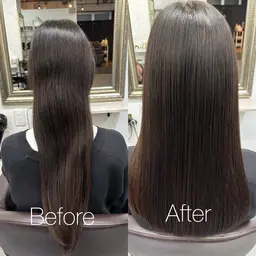 ☀️髪質改善サロンが作る☀️縮毛矯正+アミノ酸トリートメント＋カット✂️