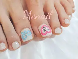 【ご新規様限定】フットネイル親指ART【オフ付き】8800円→7000円