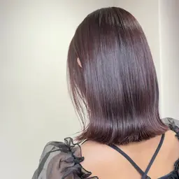 水素トリートメント+透明感カラー+cotaトリートメント