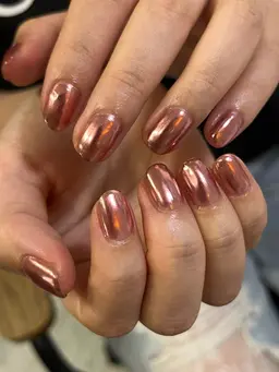 ミラーネイル（甘皮ケア付）