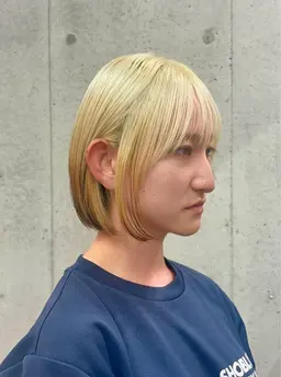 【3/4限定Wカラー✨️】ミルクティーベージュカラー（ブリーチ込）➕クイックトリートメント🫧