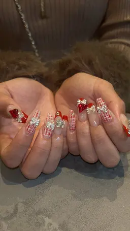 【ハンド長さ出し】 アート有アプレチップ/ケア込 /60分枠アートまで/アート代・パーツ代別途