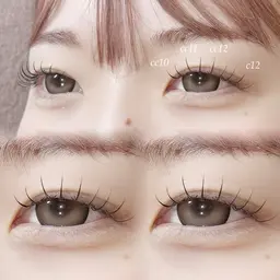 自まつ毛風🪄フラットラッシュ100本🩶コーティング付き