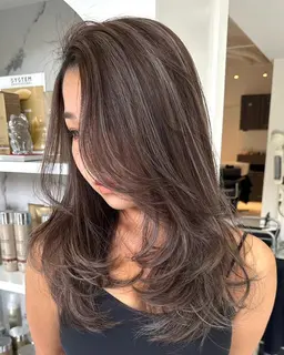 🌺海外風🌺ハイライトカラー+レイヤーカット