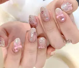 🎀撮影モデル40%割引 🎀【オフなし・10本持ち込みパーツ付け放題】💅ベテラン施術✨楽しくお喋りできる方限定!