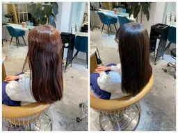 破格！7000円引き！今月限定価格まとまるカット＋艶髪髪質改善縮毛矯正＋超音波アイロントリートメント