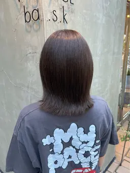 【ミニモ学割】💙似合わせカット+透明感ケアカラー🩵