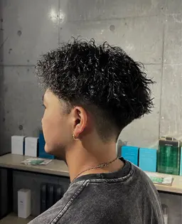 カット+ツイストスパイラルパーマ+3stepトリートメント⚙️