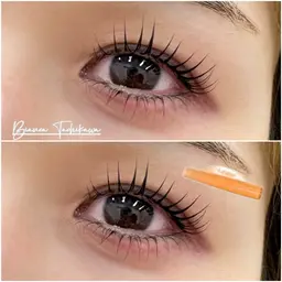 🫧まつげダニ予防に！🙆‍♀️アイシャンプー付き🫧まつげパーマ（上下）トリートメント仕上げ✨【立川】最終受付19時