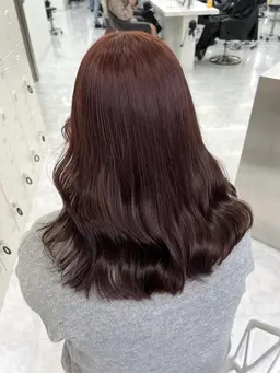 【1、2月限定‼️】レイヤーカット✂️＋ワンカラー🩵＋髪質改善トリートメント✨️