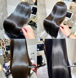 【💎髪質改善フルコース💎】カット✨美髪矯正✨美髪カラー✨髪質改善プレミアムトリートメント