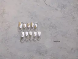 【🚫オフなし】クリアベースニュアンスアートネイル🎨𓈒𓏸　90分