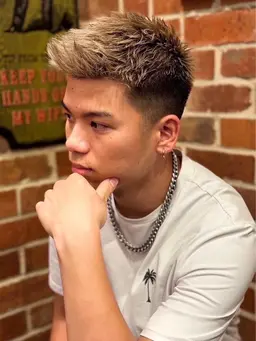 《cut✂️+color🩵》白髪染め🉑整髪料一点だけ購入して頂きます！