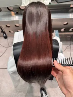 【3/11限定】黒木式酸性ストレート+髪質改善内部補修トリートメント