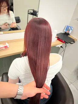 透明感カラー➕トリートメント✨