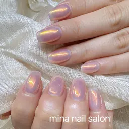 【HAND】初回オフ無料】オーロラorミラーのワンカラー￥5500