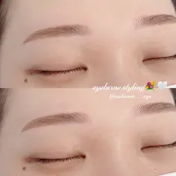 【期間限定】アイブロウスタイリング💐🤍(ワックス脱毛)+1100円でカラー追加可能🩰カラー+15分