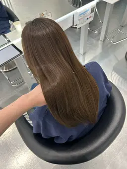 カット+髪質再生🫧超高濃度水素ケアカラー×BYKARTEトリートメント