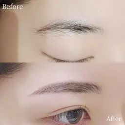 美眉スタイリング + ラミネーション