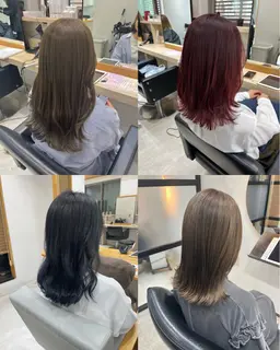 【綺麗発色】透明感アディクシーカラー＋シルクトリートメント