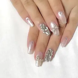 【ミニモ限定価格】お持ち込みデザイン💙ネイルオフ込み⭐︎ご新規様ネイルオフ無料