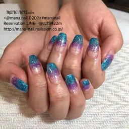 【ハンド】長さ出しジェルネイルやり放題 ストーンなし