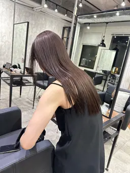 🩵ご新規様人気NO.1🩵カット+ケアカラー＋TOKIO超音波トリートメント（5step）ベージュ/ラベンダー/モカ