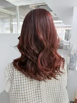 ブリーチなしダブルカラー