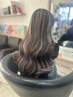 シールエクステでデザイン20枚（ハイライト・インナー）