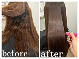 【ご新規様〜本日限定】💡酸性ストレート+カット50%off