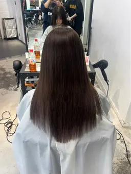 カラー＋エクステ60本♡̴⟡.˚