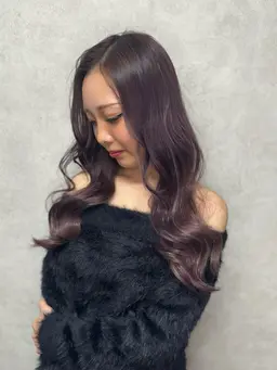 [1月限定]ブリーチなしで透明感カラー＋カット＋3STEPトリートメント