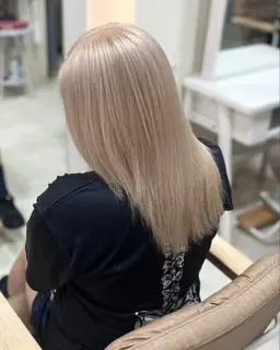 【人気No.2🎶🩵】艶髪トリプルカラー ＋ ケアトリートメント💕🪼🫧